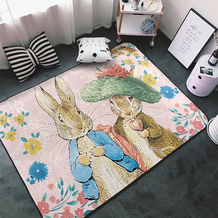 新品未使用タグ付】ピーターラビット シェニール織 シェニール